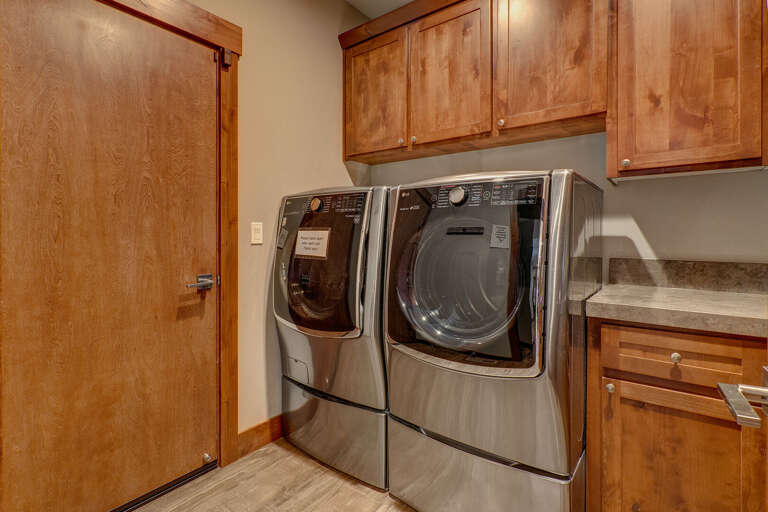 Laundry area