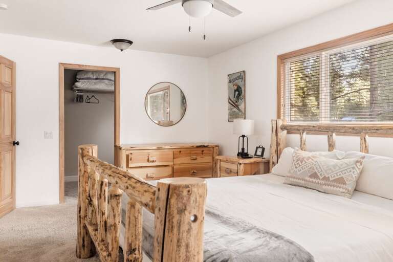 Bedroom with King bed