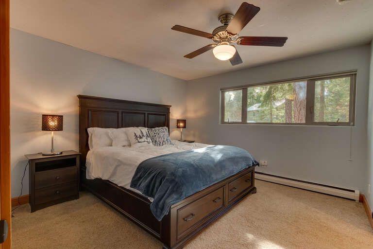 Bedroom with King bed