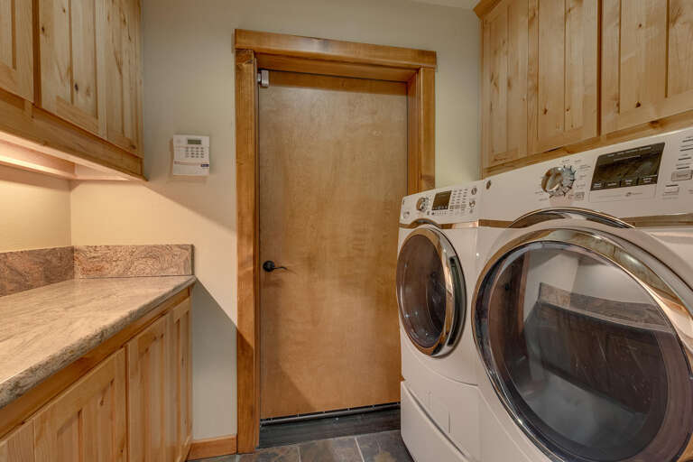 Laundry area