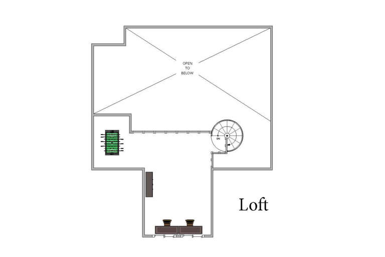 Loft floor plan