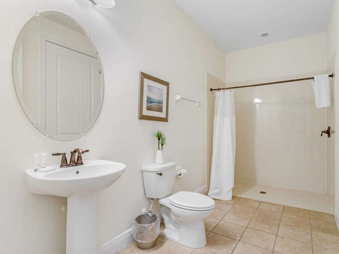 Bathroom with shower Bathroom with shower