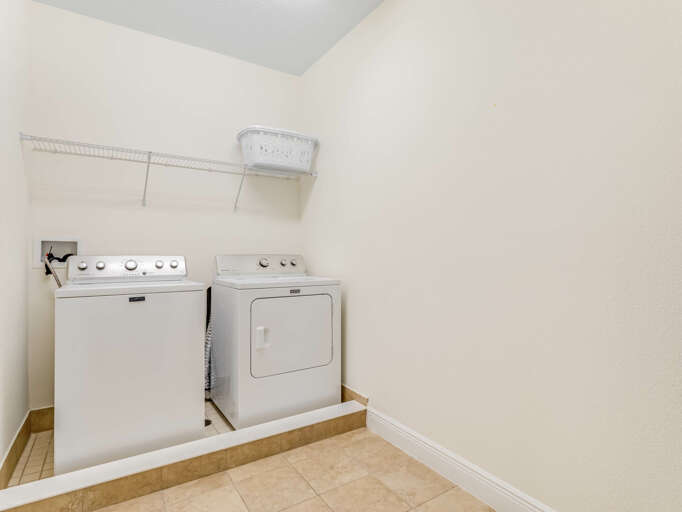 Laundry area Laundry area