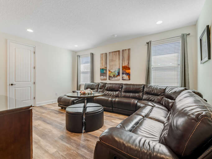 Living area with contemporary furniture Living area with contemporary furniture