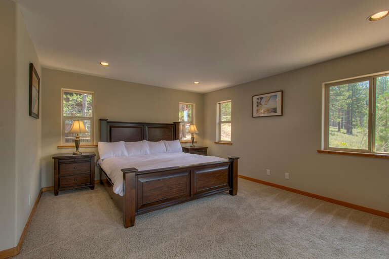 Bedroom with King bed