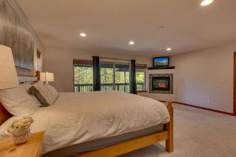 Bedroom with King bed Bedroom with King bed