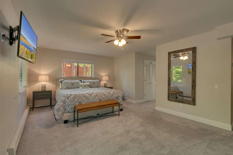 Bedroom with King bed Bedroom with King bed