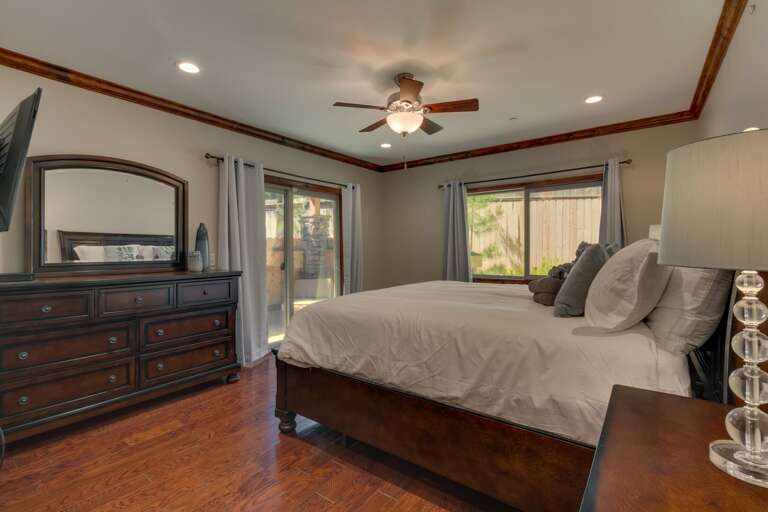 Bedroom with King bed