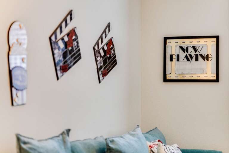 Living area at 2nd level of property