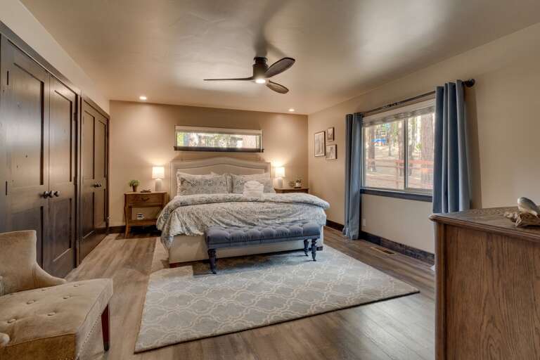 Bedroom with King bed