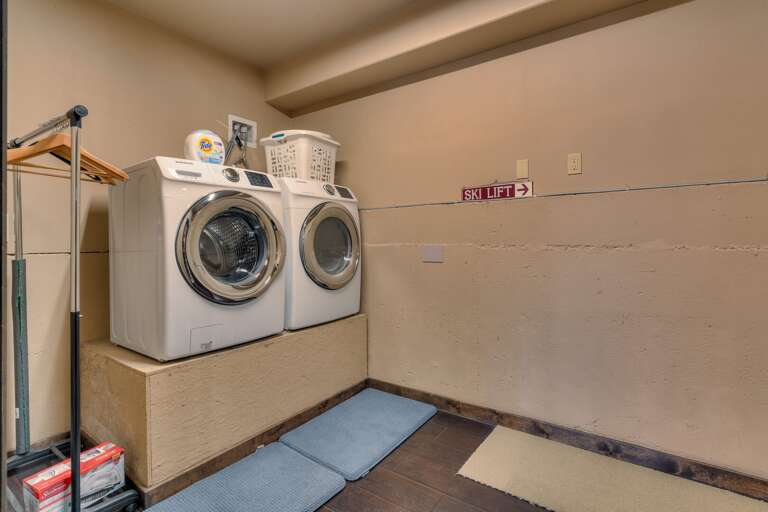 Laundry area
