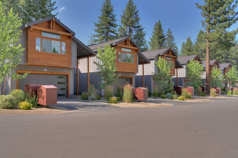 Garage and driveway Garage and driveway