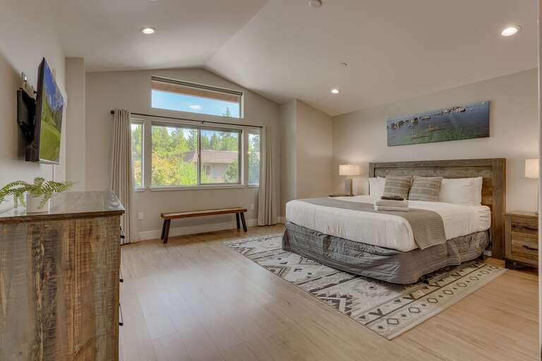 Bedroom with King bed