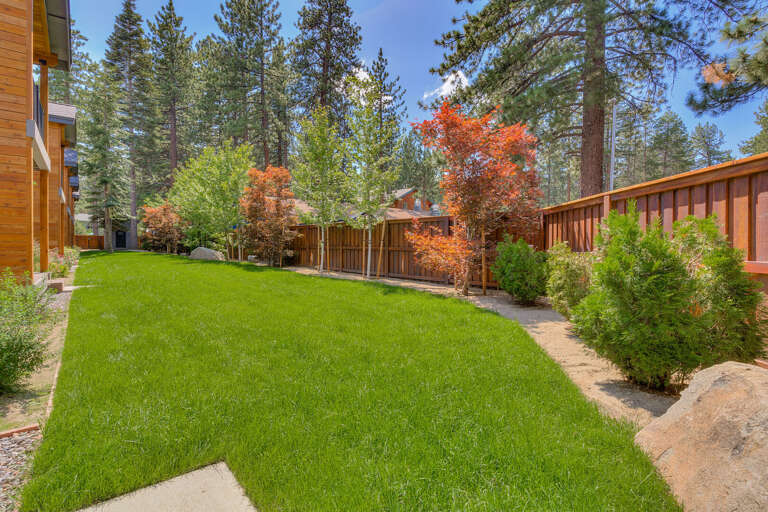 Fenced Backyard