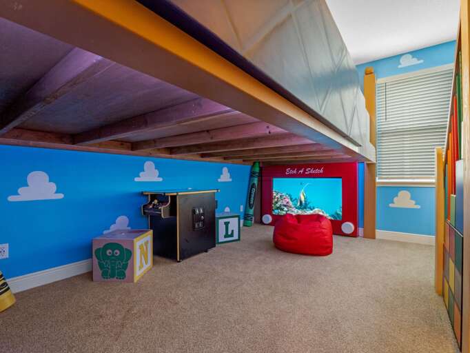 Andy's room themed bedroom Andy's room themed bedroom