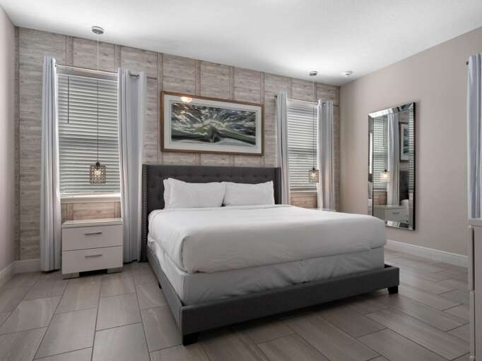 Bedroom with King bed Bedroom with King bed
