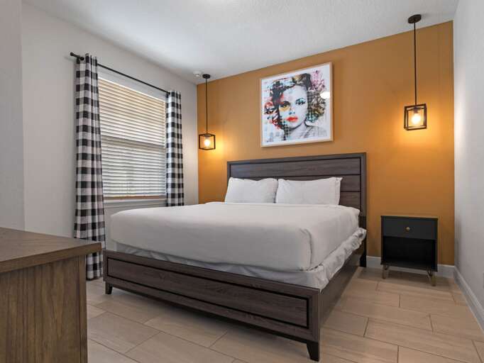 Bedroom with King bed Bedroom with King bed