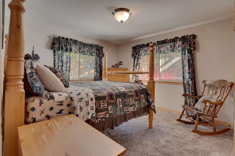 Bedroom with King bed