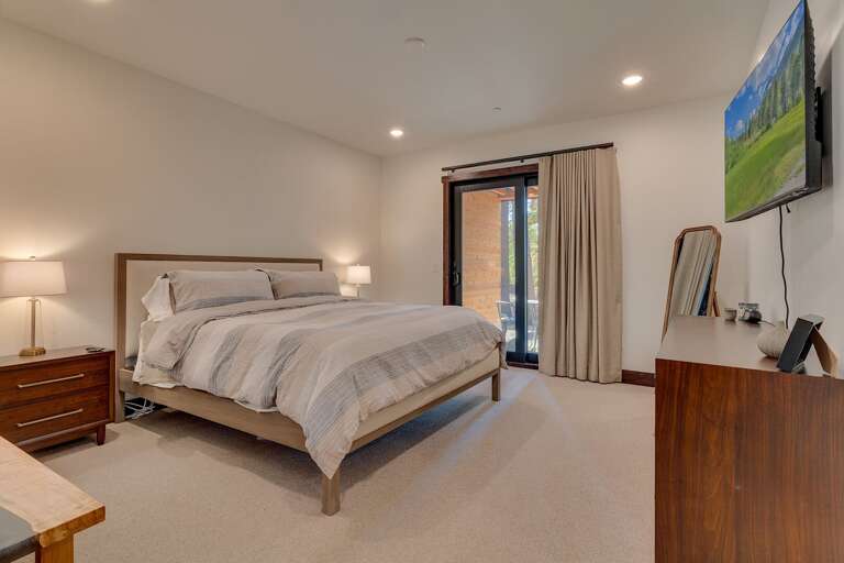 Bedroom with King bed