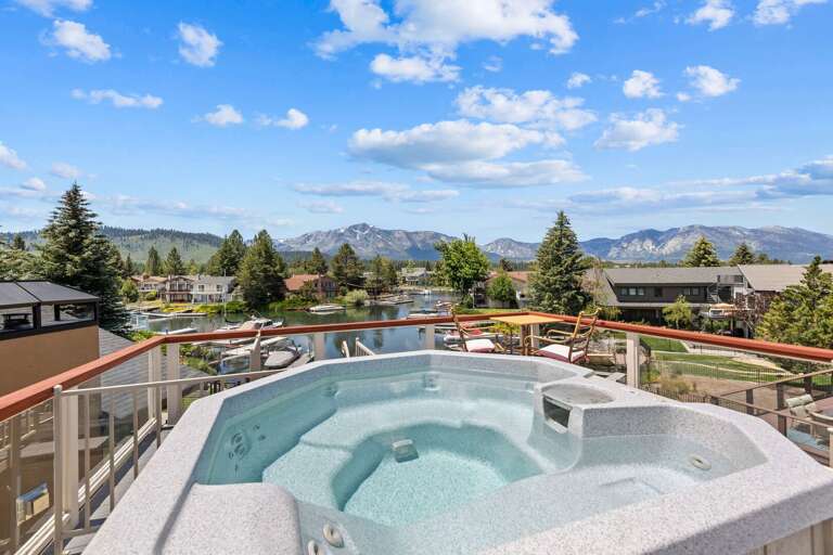 Roof top hot tub Roof top hot tub