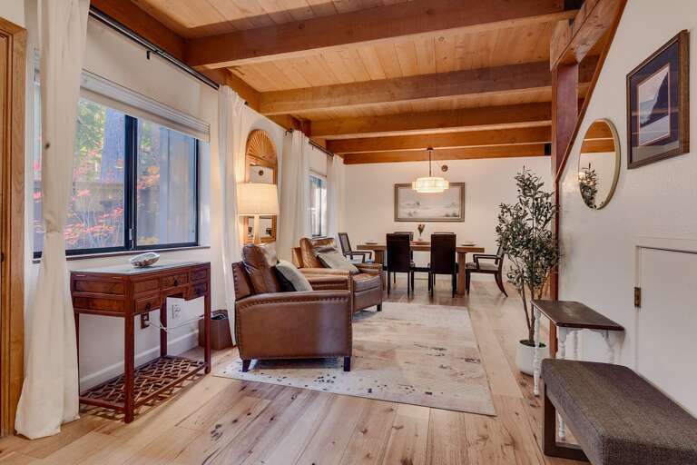 Living and dining area