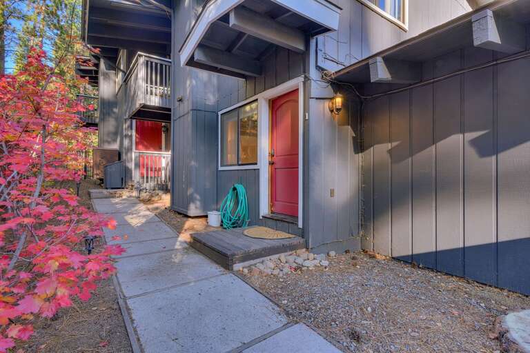 Outdoor seating area