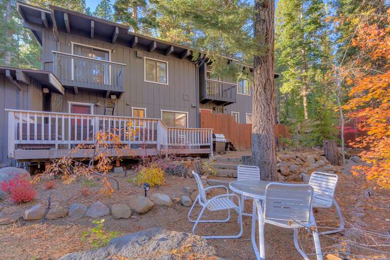 Outdoor seating area