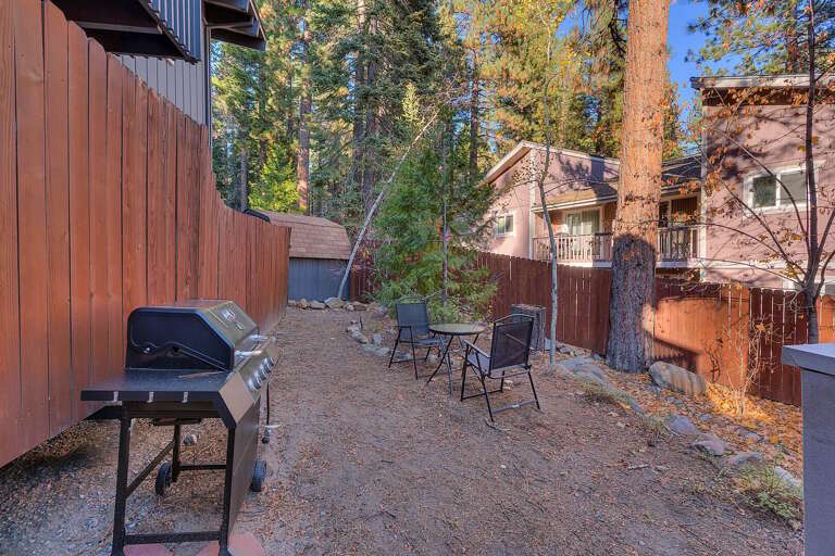 Outdoor seating area