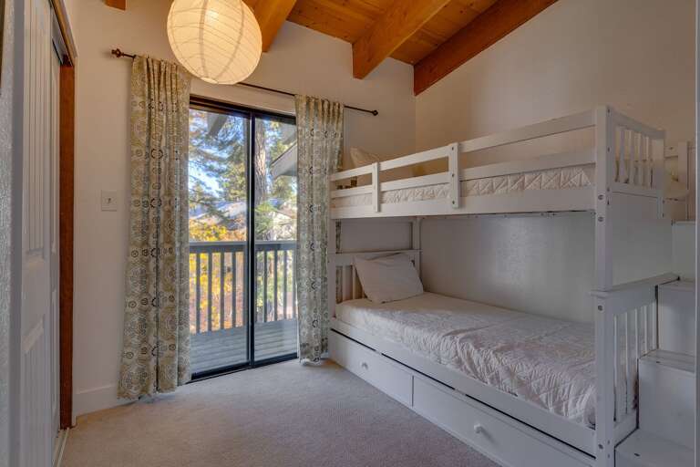 Bedroom with Twin over Twin