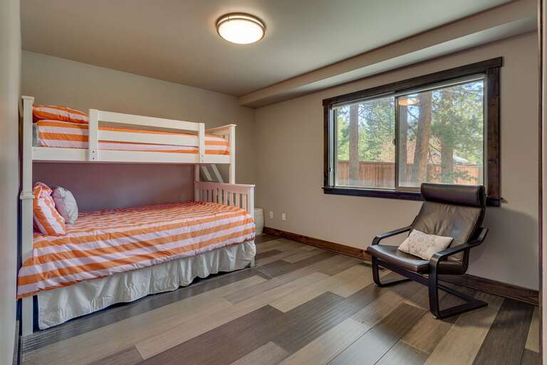 Bedroom w/ Twin over Full Bunk bed