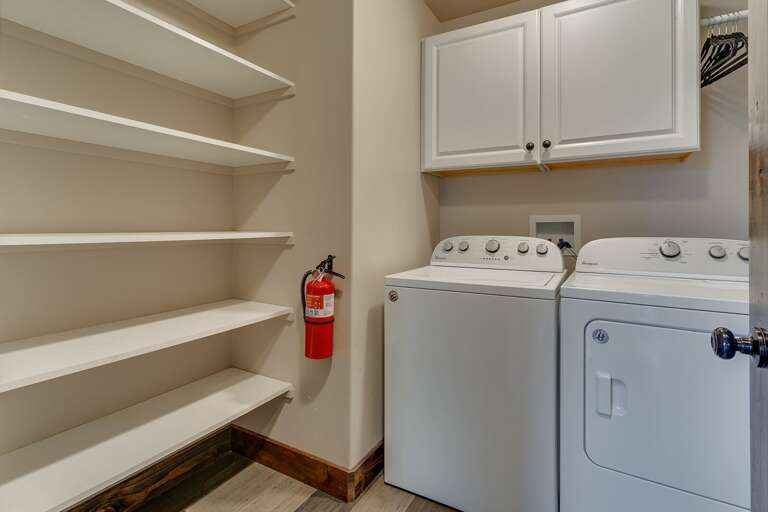 Laundry area