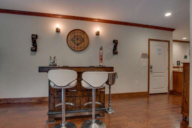 Freestanding Rustic Bar