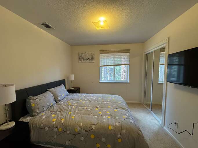 Bedroom with King bed