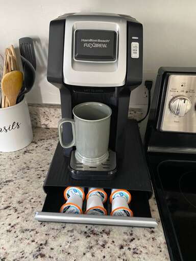 Have some coffee on us!  Have some coffee on us!