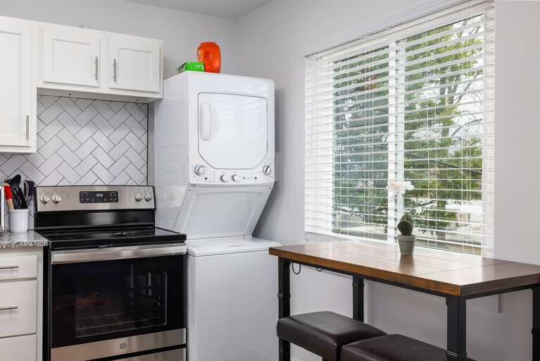 Laundry space with detergent and dryer sheets Laundry space with detergent and dryer sheets