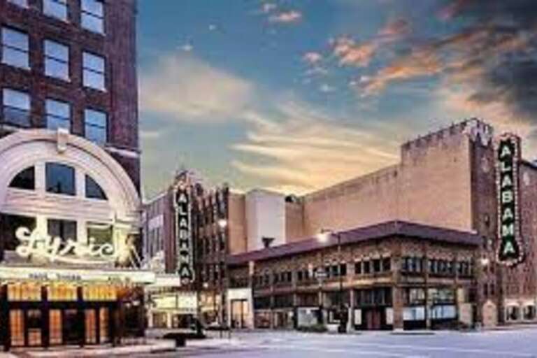 The Historical Alabama Theater and The Lyric are only minutes away!