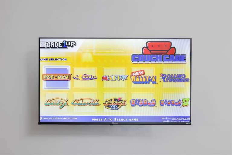 Couchcade with great games to sit back and relax