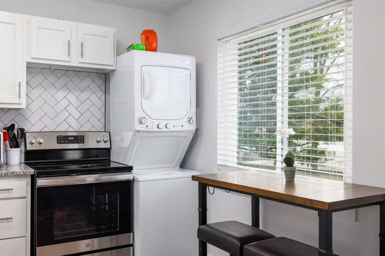 Kitchenette and amazing natural lighting