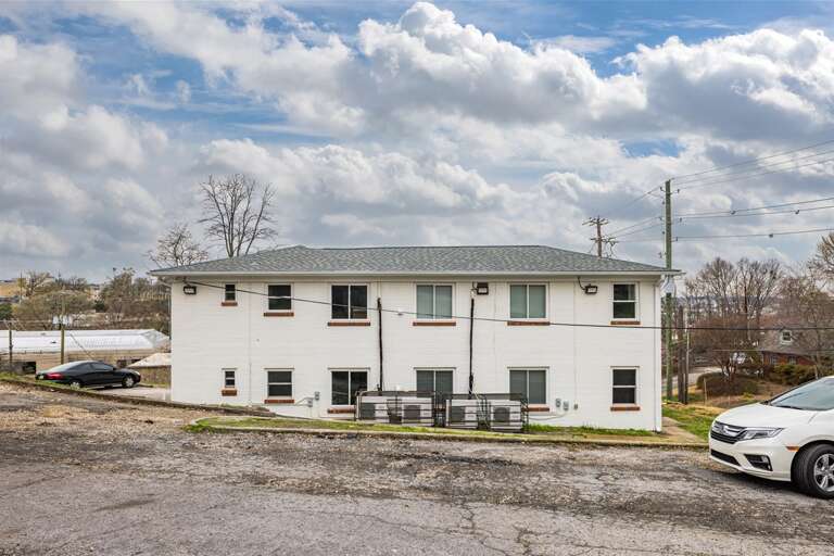 view from parking lot