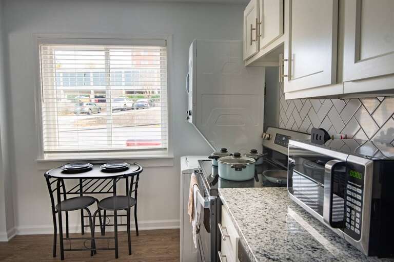 Designated dining space 