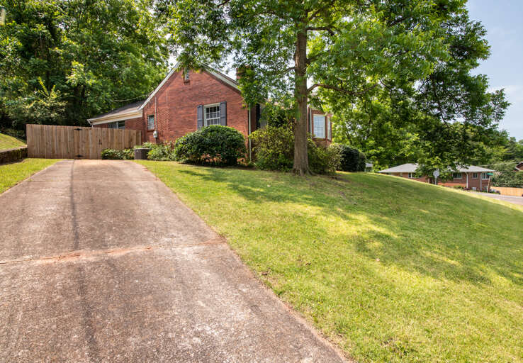 Second side driveway, you may absolutely use this drive way for additional parking