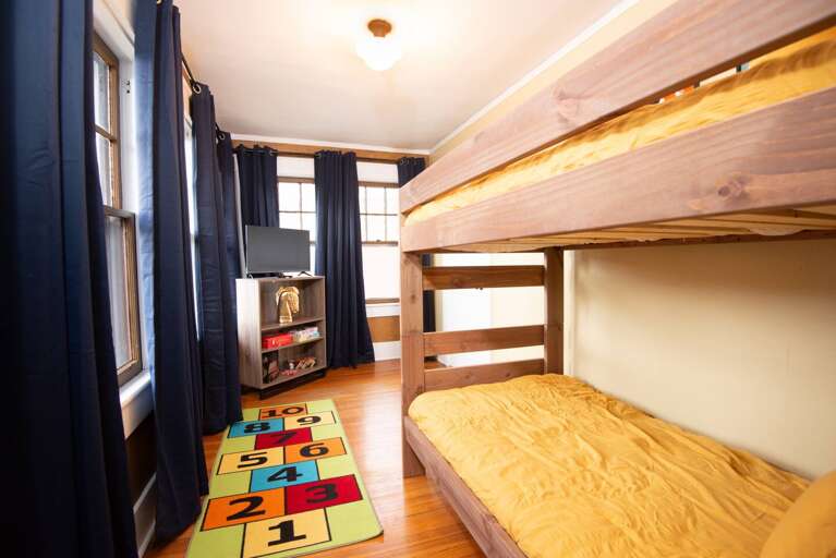 [Bedroom #4] Bunk beds perfect for the kids! Smart TV in every room! Plenty of games to keep the everyone entertained.
