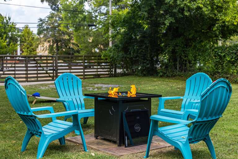 Stay warm and gather around the fire-pit for a delightful evening of relaxation, conversation, and marshmallow roasting.