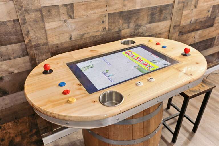 Step back in time and relive the nostalgia with our iCade packed with retro games 