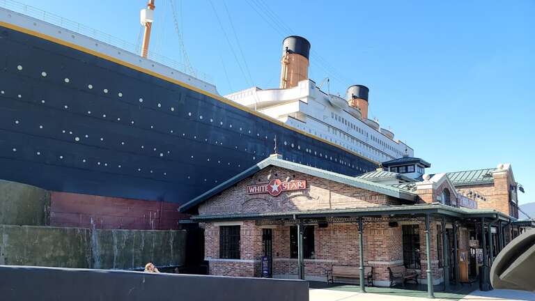 Step back in time and relive the captivating story of the Titanic at the Titanic Museum