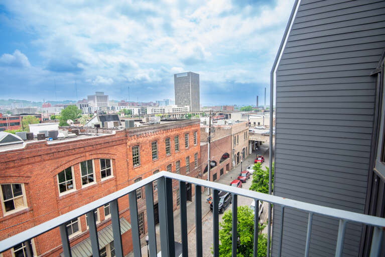 The balcony view offers an exclusive glimpse of the area’s beauty, promising serene moments of reflection or admiration.