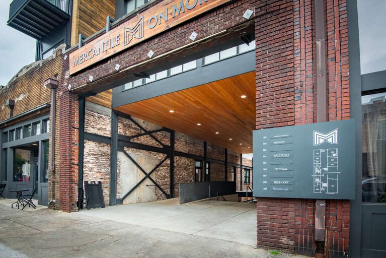 Begin your adventure through this entrance, leading you into the captivating charm of our apartment complex and beyond.