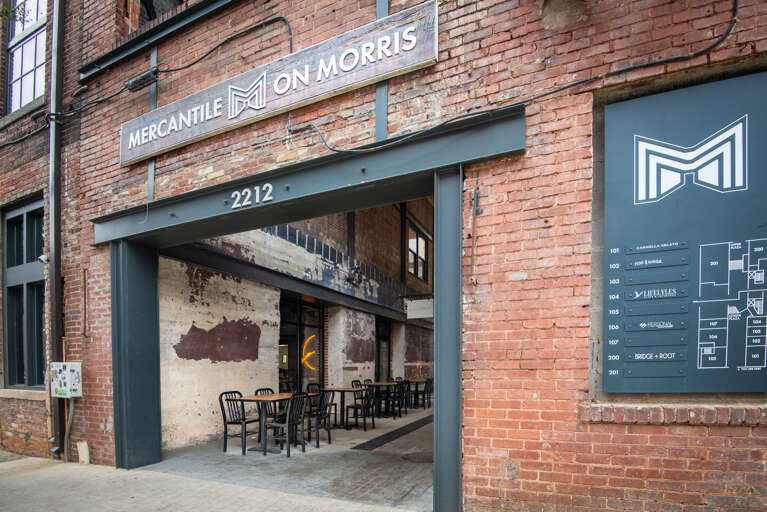 One of the welcoming entrances to our apartment complex, inviting you into a world of comfort and convenience.