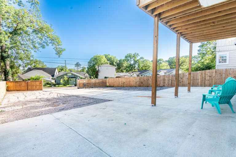 Your peace of mind is paramount with our gated parking area. Security and comfort, all at Verde Retreat. Discover more at www.legacystays.org.