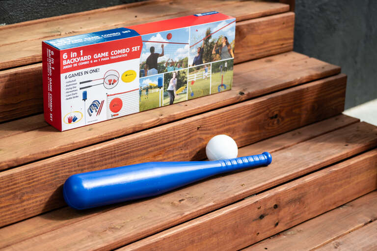 Outdoor games provided for your entertainment.